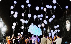 Выбираете Светящиеся шары на свадьбу